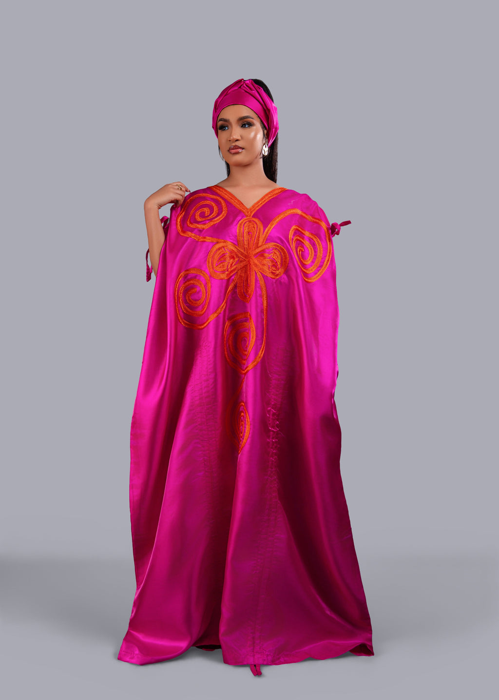 Picanto Pink Agbada Luxury Boubou dress