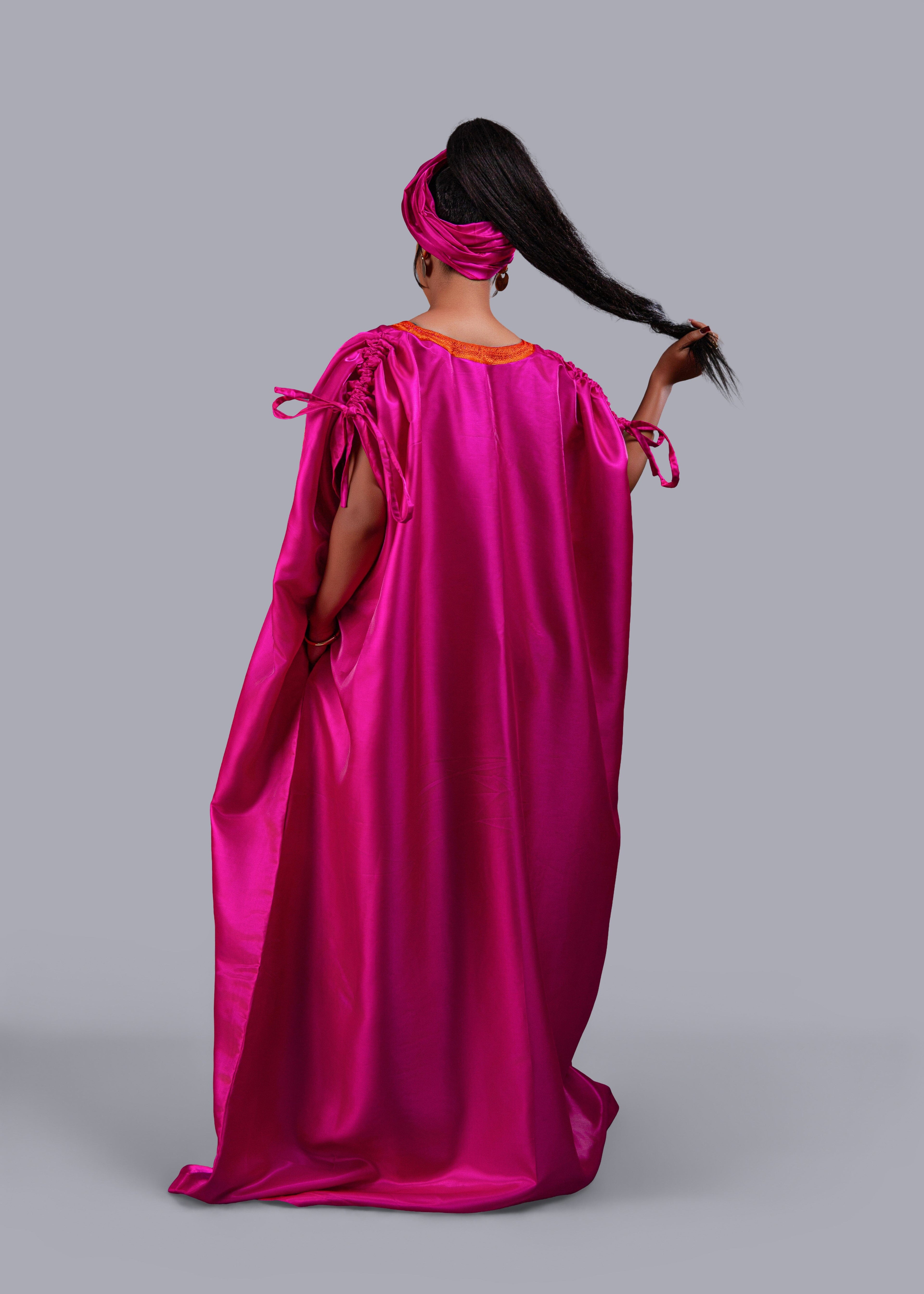Picanto Pink Agbada Luxury Boubou dress