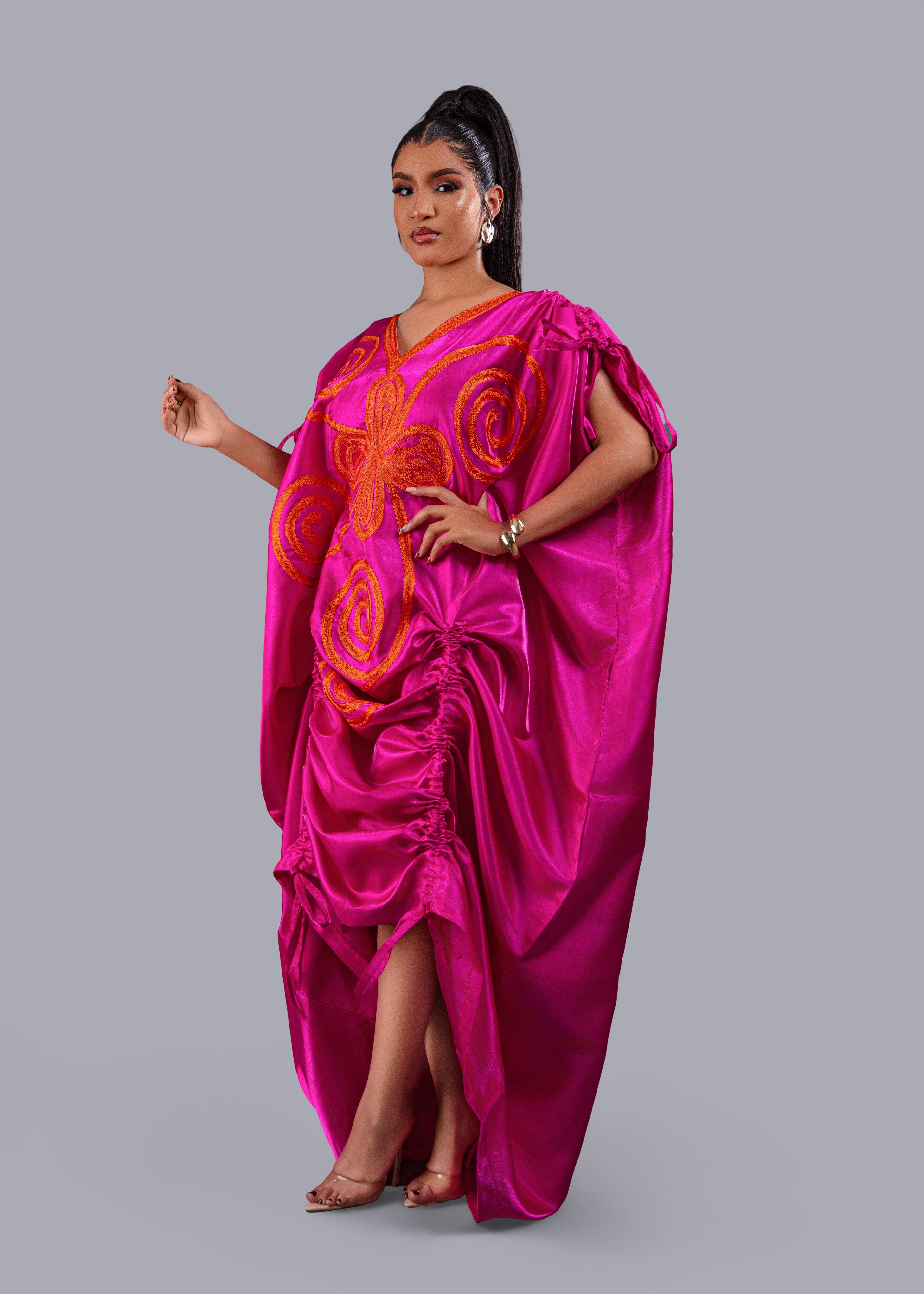 Picanto Pink Agbada Luxury Boubou dress