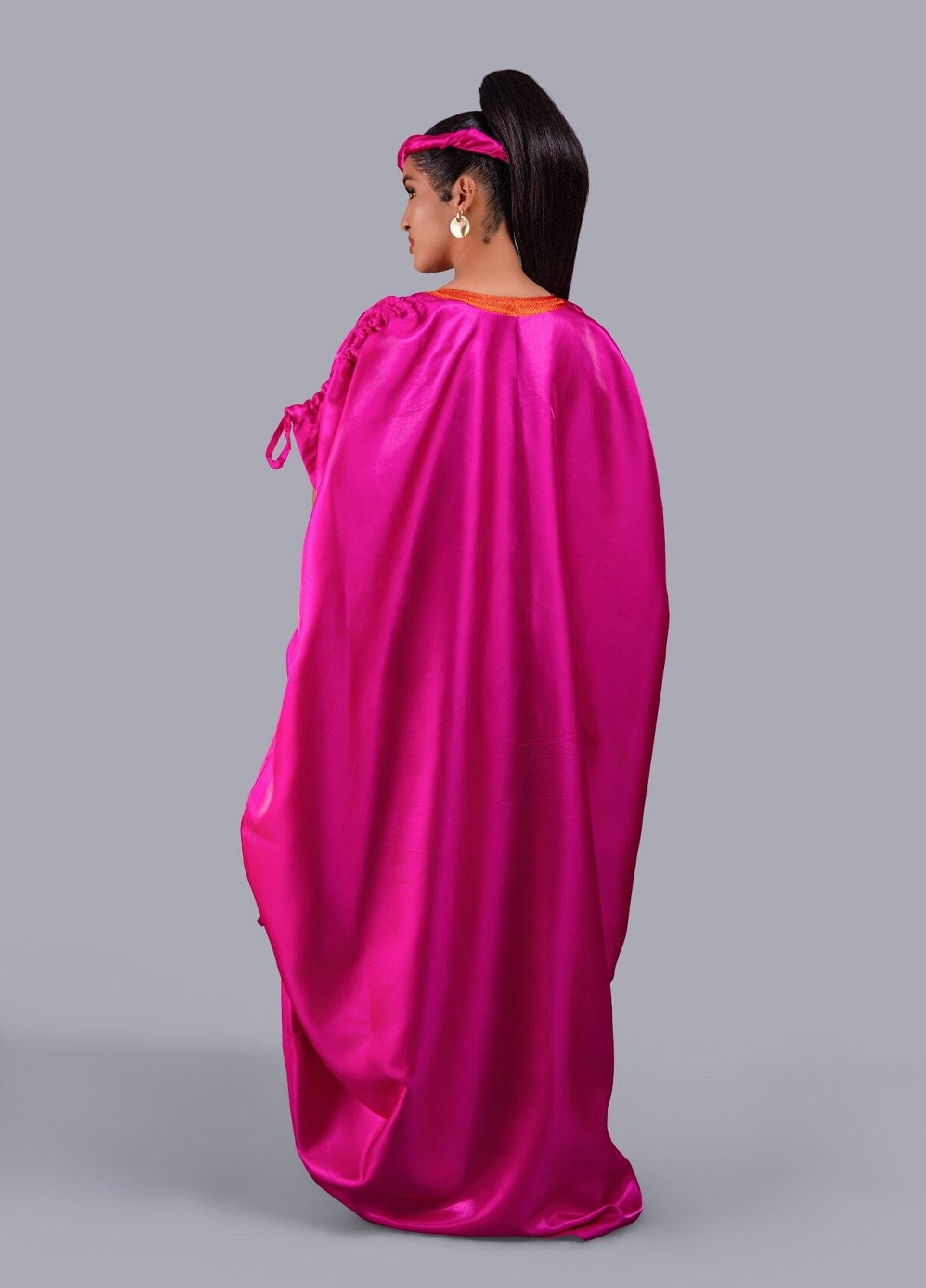 Picanto Pink Agbada Luxury kaftan Boubou dress
